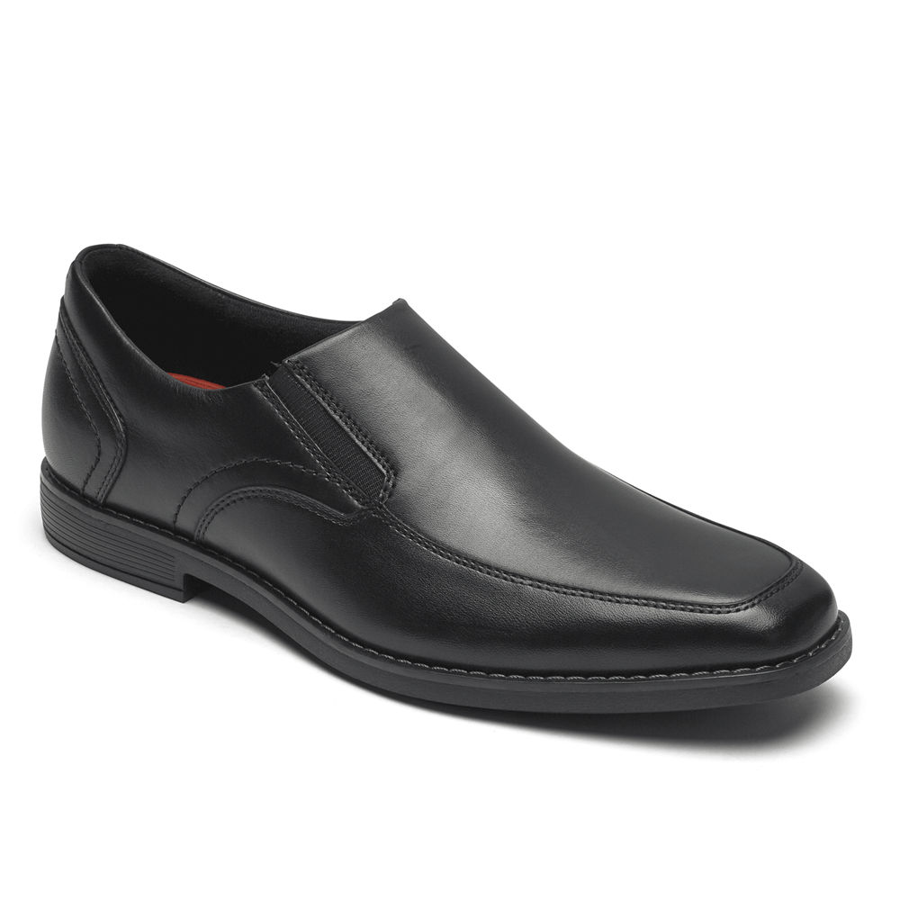 Rockport Slip-On For Mens Black - Slayter Bike Shoe - NJ9681754